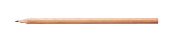 istock Brown pencil isolated on white background. 981322666
