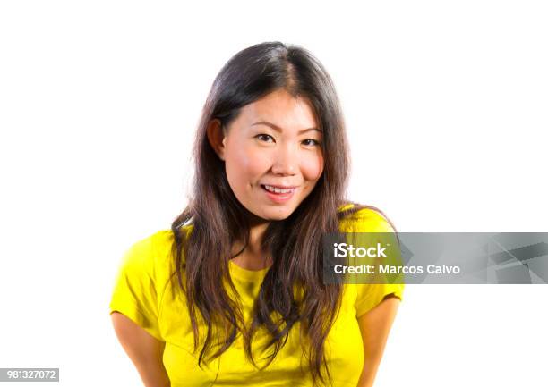 Young Beautiful And Happy Asian Korean Woman Smiling Cheerful Posing  Natural And Fresh On Isolated Background In Fun And Happiness Emotion And  Joyful Face Expression Stock Photo - Download Image Now - iStock
