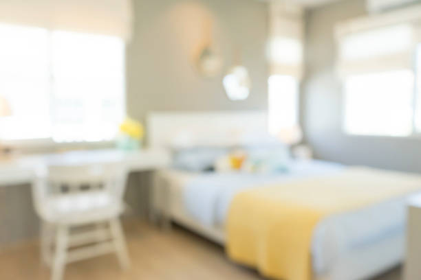 istock blurred bedroom with pillows and doll 981332376