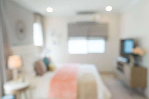 istock blurred bedroom with pillows and doll 981332378