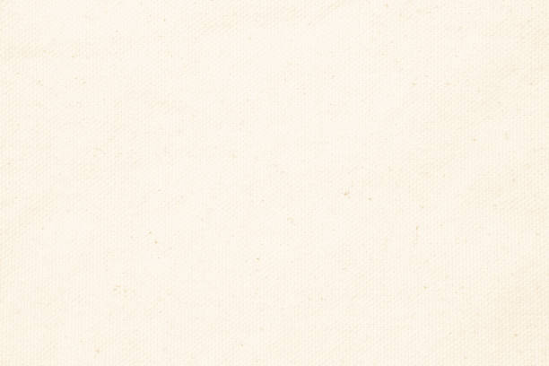 sfondo texture pastello crema. carta da parati in tela di lino wale a pelo o coperta. - book dust old retro revival foto e immagini stock