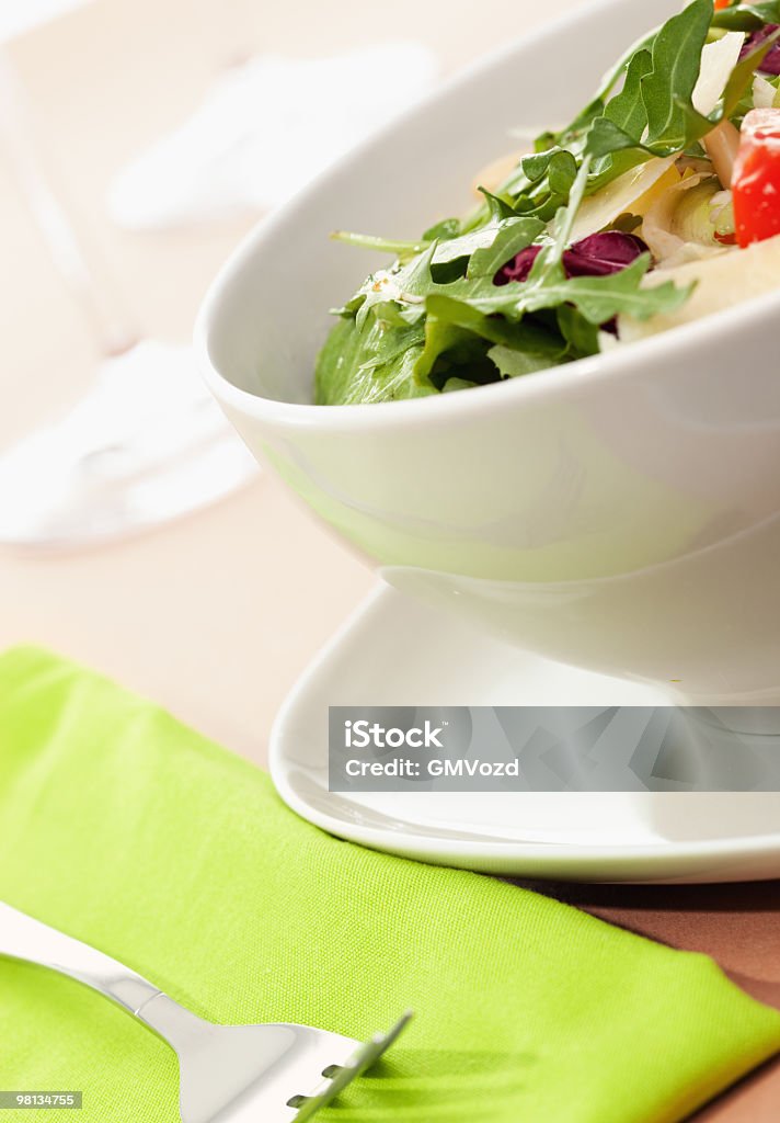 Salada mista italiana - Foto de stock de Alface royalty-free