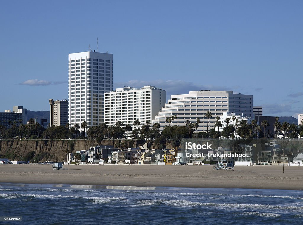 Southern California Küste - Lizenzfrei Santa Monica Stock-Foto