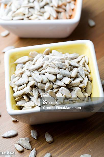 Sunflower Seeds Stock Photo - Download Image Now - Bowl, Close-up, Color Image