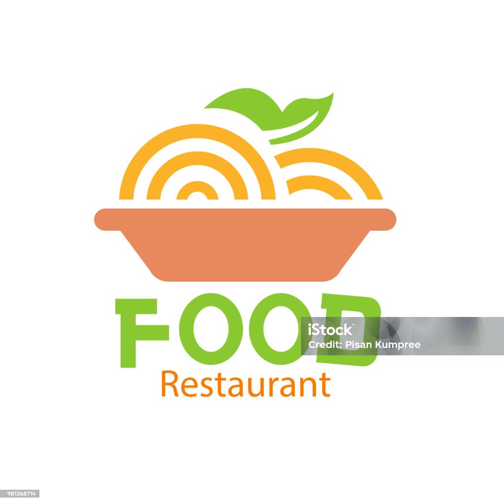 Nhà Hàng Ẩm Thực Logo Dish Background Vector Hình Ảnh Hình minh họa Sẵn có  - Tải xuống Hình ảnh Ngay bây giờ - iStock