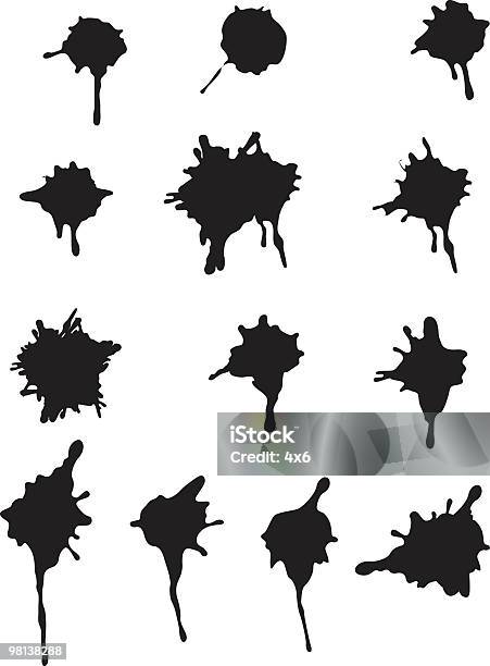 Ink Blot Stock Illustration - Download Image Now - Abstract, Art, Blob