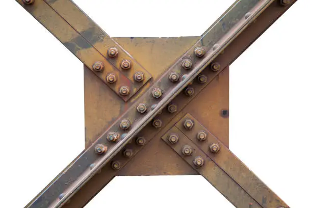 Photo of Screw steel railway bridges based on strength.