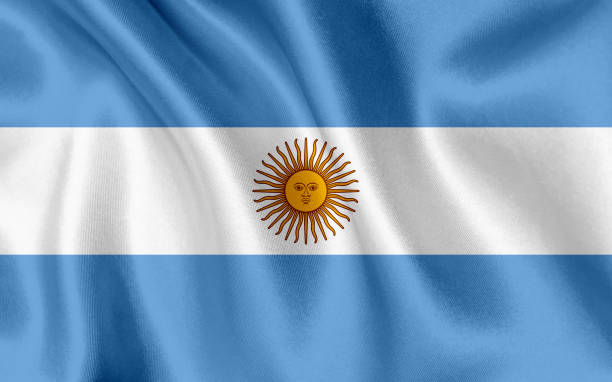 istock Argentina flag waving background 981388286