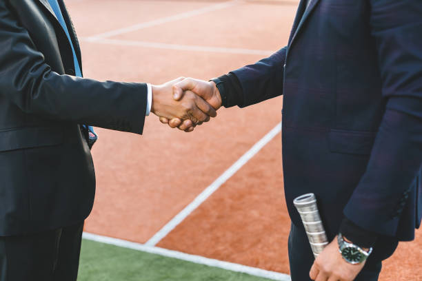 istock Business handshake. Two businessmen shaking hands 981399808