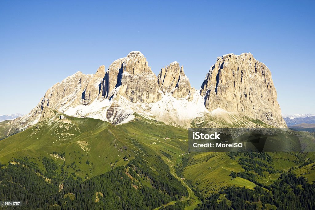 Alpes dolomíticos - Foto de stock de Aire libre libre de derechos