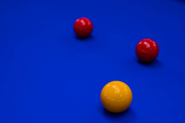 istock Billiards, billiard table. Balls on the billiard table. 981418642