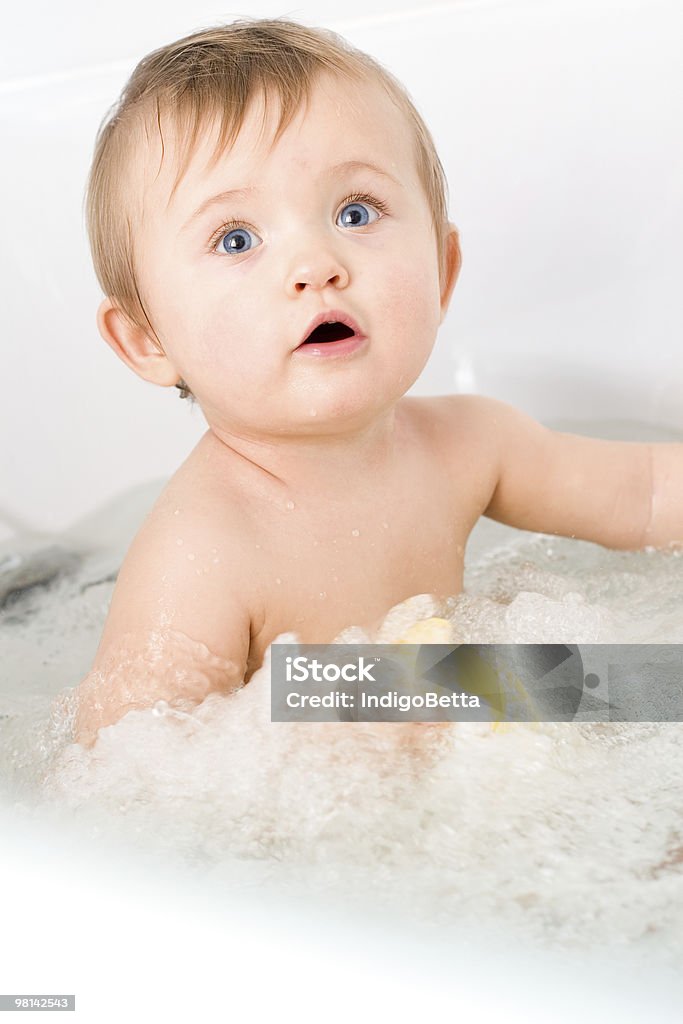 Surprised girl  Baby - Human Age Stock Photo