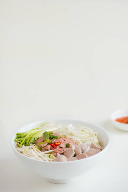 homemade Chinese gravy rice noodles
