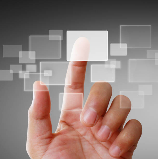istock touch virtual icon of social network 981455694