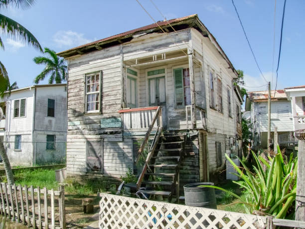 istock rundown house in Belize City 981463938