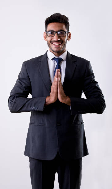 istock Indian businessman greeting 981464190