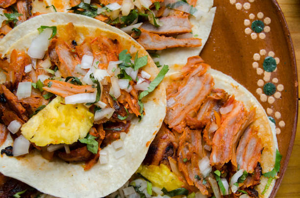istock Traditional tacos al pastor 981474210
