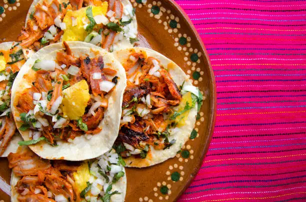 Photo of Mexican tacos al pastor