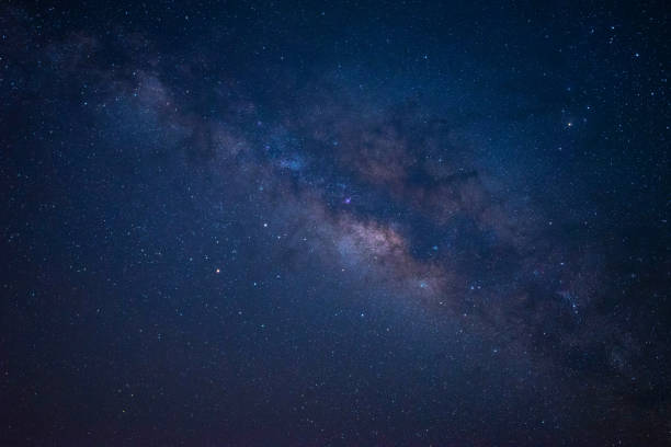 istock milky way galaxy background , thailand , long exposure , low light 981494254