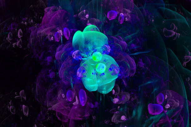 istock abstract fractal background. color fireworks. Abstract painting multicolor texture. motion holiday background. Modern multicolor futuristic dynamic pattern. Fractal artwork for creative graphic design 981496072