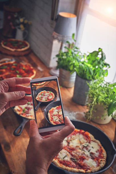 istock Homemade Pizza with Mozzarella 981499356