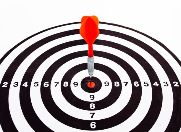 istock The bull's eye hit 981516060