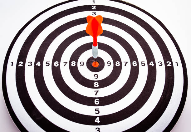 istock The bull's eye hit 981516096