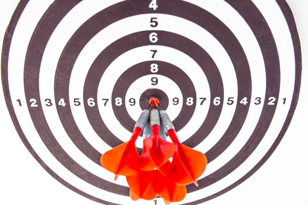 istock The bull's eye hit 981516300