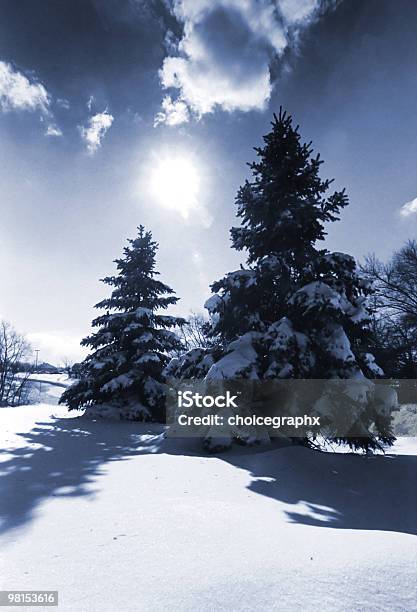 Foto de Inverno Neve e mais fotos de stock de Azul - Azul, Cena Não-urbana, Congelado