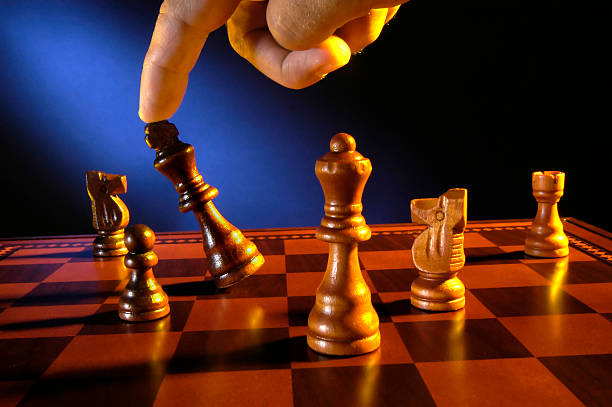 チェックメート-チェスゲーム - chess mate ストックフォトと画像