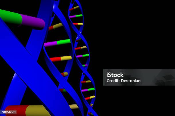 Filamenti Del Dna - Fotografie stock e altre immagini di Astratto - Astratto, Biologia, Cancro - Tumore