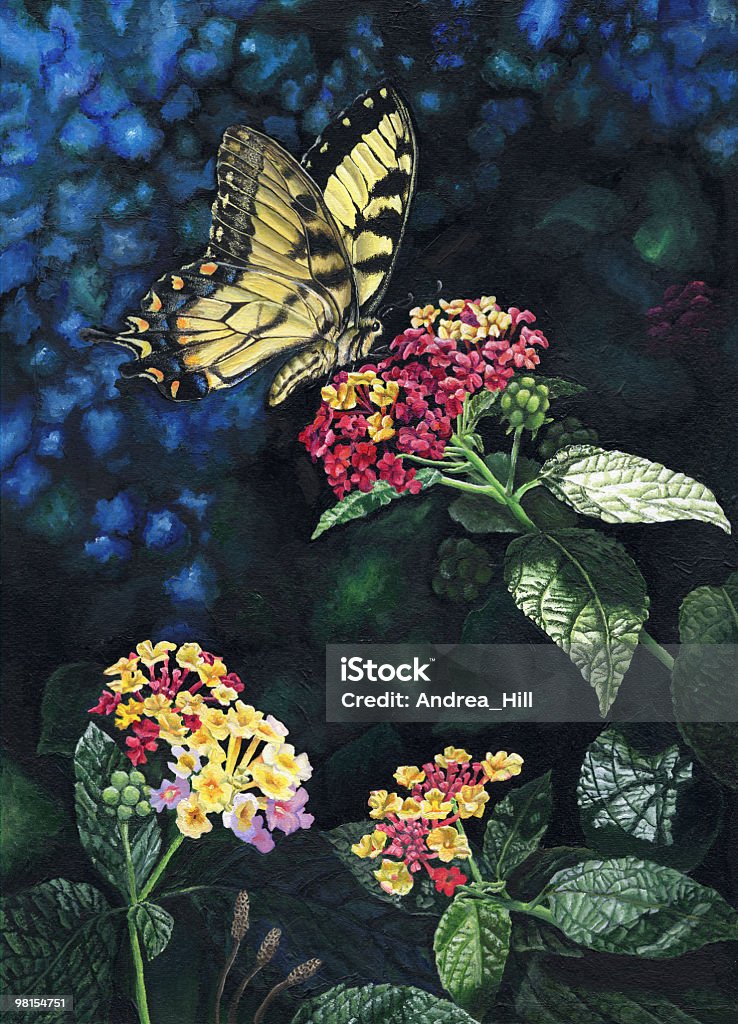 Papilio été de peinture - Illustration de Aile d'animal libre de droits