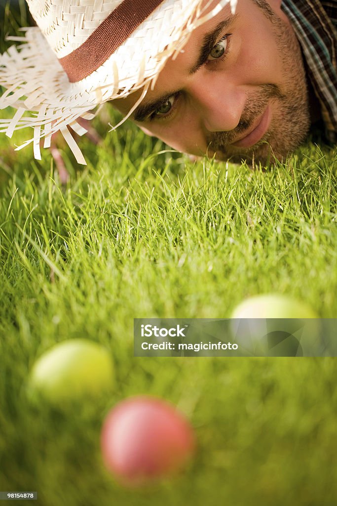Easter Eggs  Adult Stock Photo