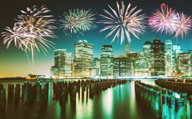istock fireworks in new york city 981580380