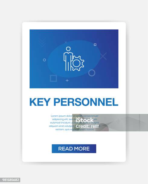 Key Personnel Icon Infographic Stock Illustration - Download Image Now - Adult, Agreement, Business