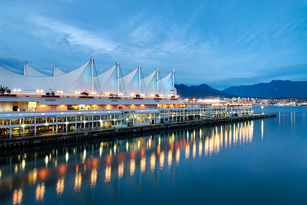 istock Canada Place at Dusk - Vancouver City Architecture 98159733