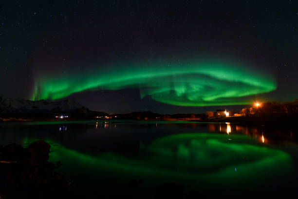 istock Northern Lights, Aurora Borealis over Northern Norway during winter 981598878