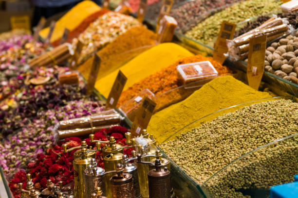 istock Colourful Spices in grand bazaar istanbul 981599916
