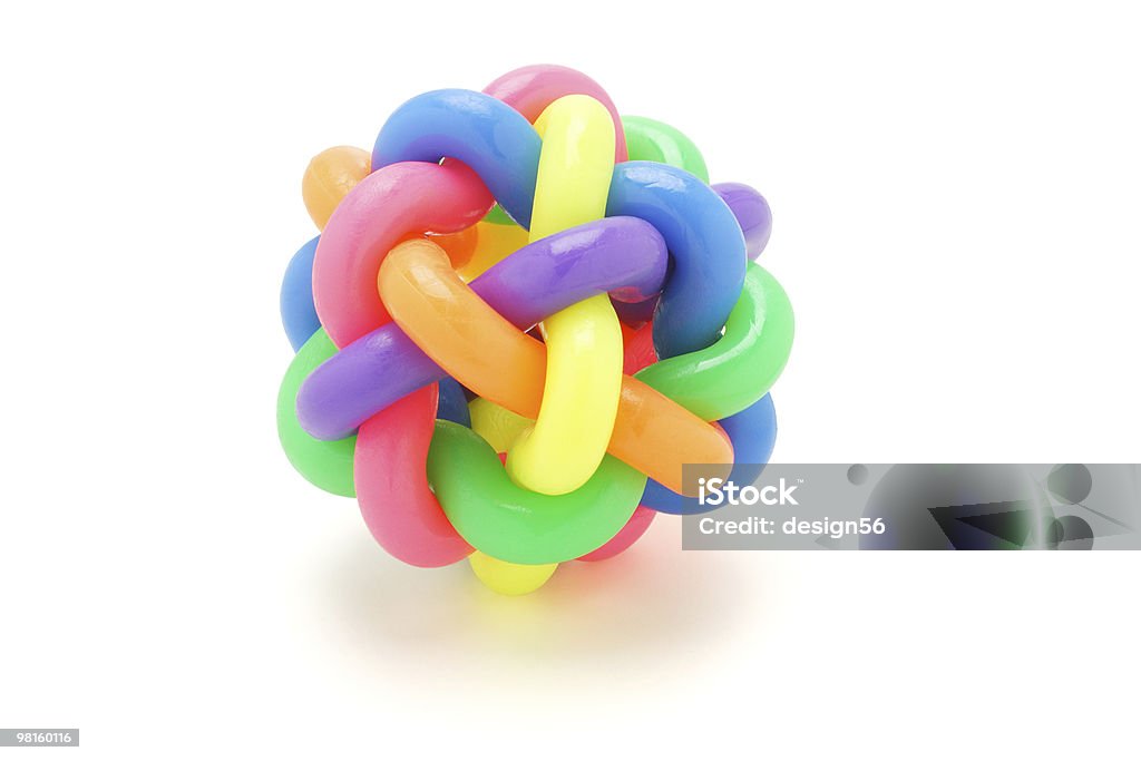 multicolor anillos de bola - Foto de stock de Círculo libre de derechos