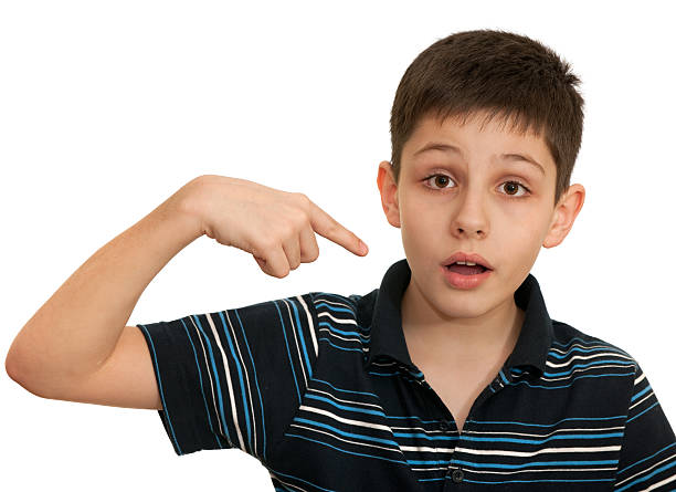 istock Portrait of a surprised boy 98160406