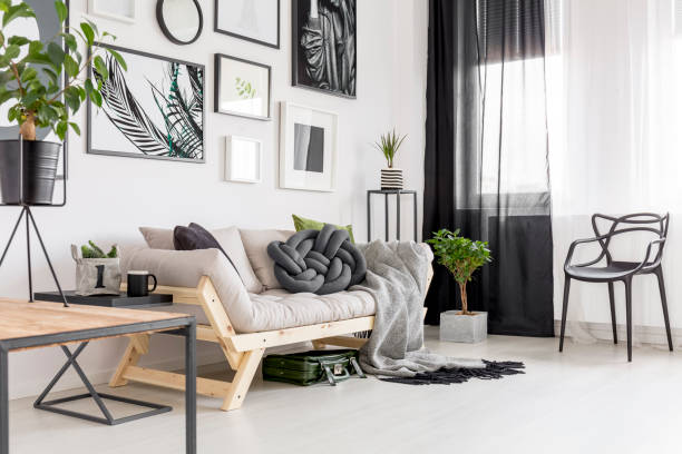 istock Posters in contrast living room 981615880