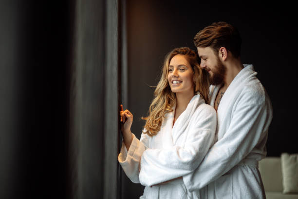 istock Couple enjoying wellness weekend 981623356