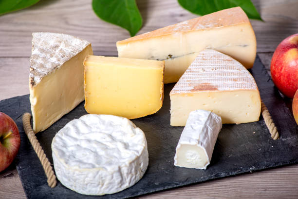 istock a Normandy camembert with other french cheeses 981626718