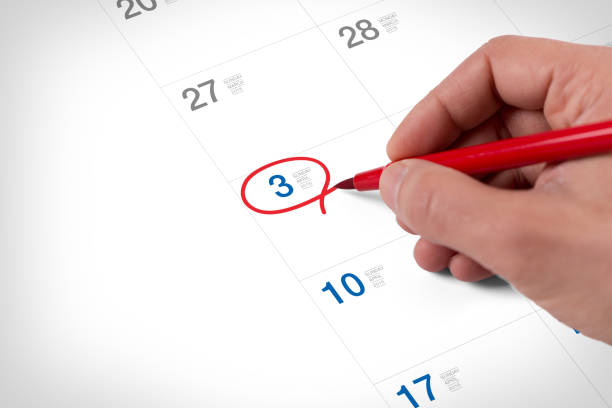 istock Mark on the calendar at April 3, 2016 981627022