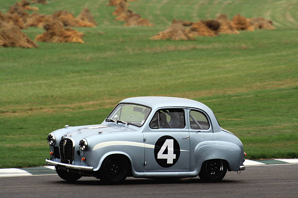 Classic Racing Car stock photo