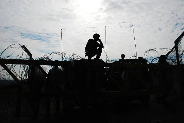 Photo of Military Silhouette