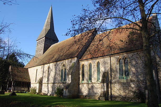 istock Lasham Parish Church, Hampshire 98167593