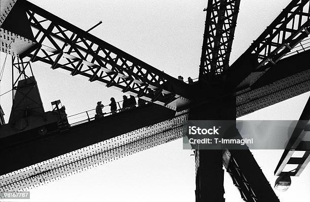 Harbour Bridge Sydney Stock Photo - Download Image Now - Bridge - Built Structure, Abstract, Construction Frame