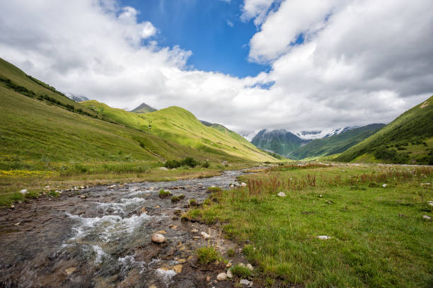 istock River among the green hills 981708864