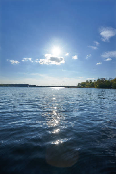 A calm place at the lake 'Wannsee' in Berlin. This is a very beautiful place of nature